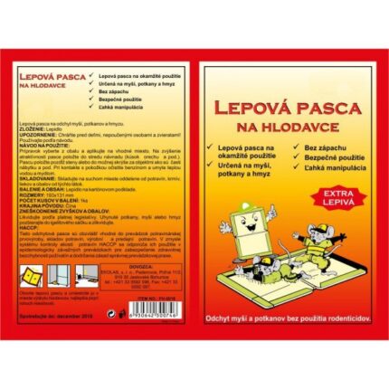 FH-5018 Lepová pasca na hlodavce - knižka